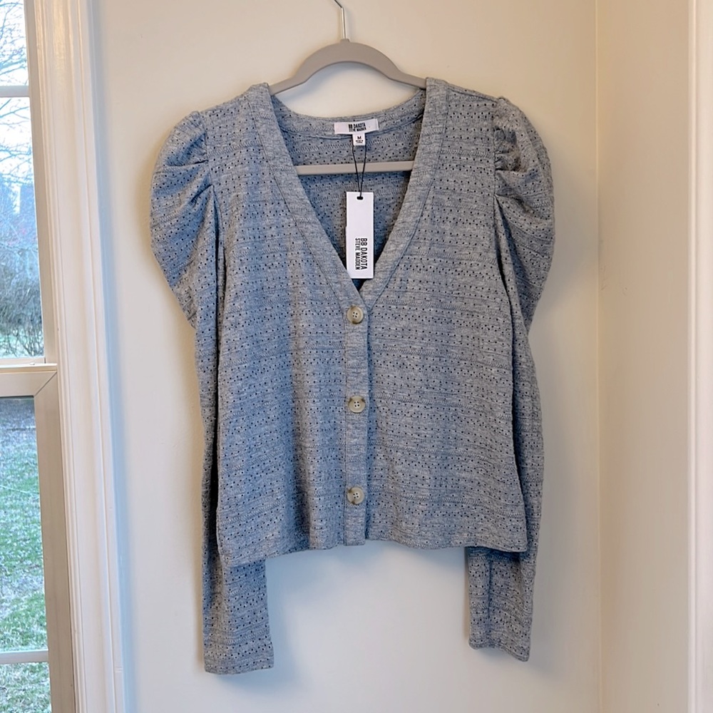 🌸NWT🌸 BB Dakota Eyelet Cutout Cardigan
